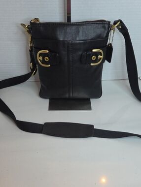 Coach Soho Black Crossbody Leather Bag - Style 41276